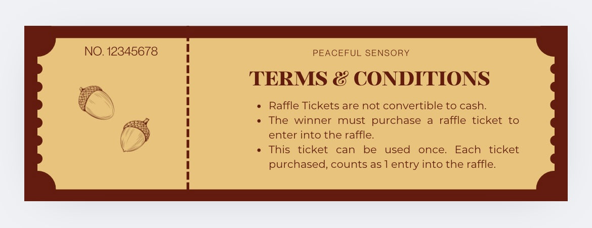 Fall Break Raffle ticket