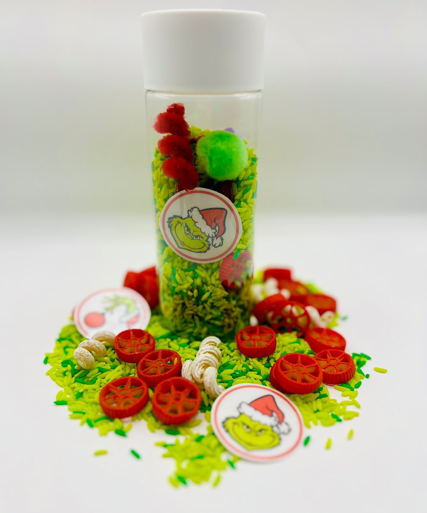 Grinch Sensory Shaker