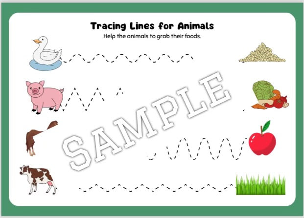 Farm theme (editable activities)