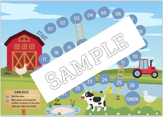 Farm theme (editable activities)