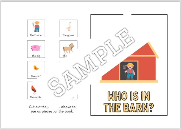 Farm theme (editable activities)