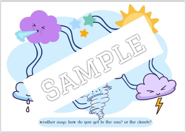 Weather theme (editable activities)