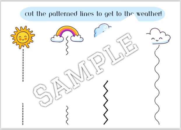 Weather theme (editable activities)