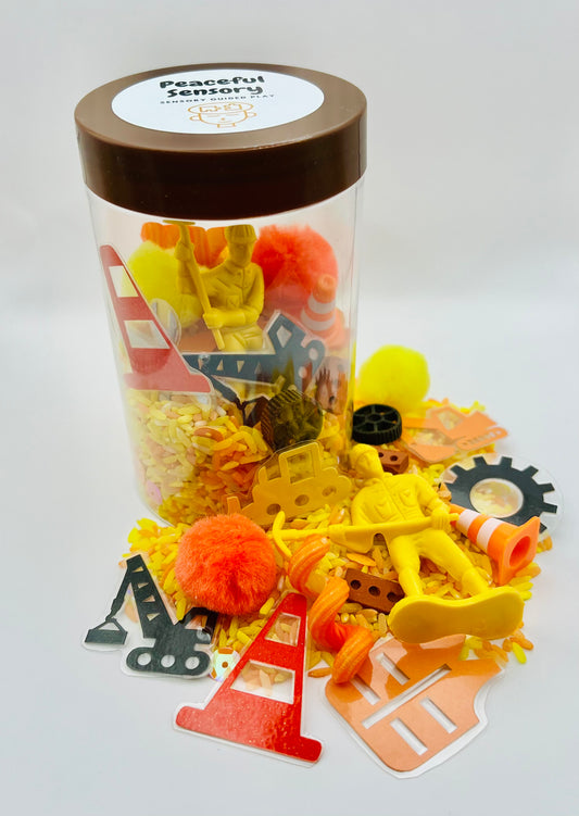 Construction Sensory Shaker