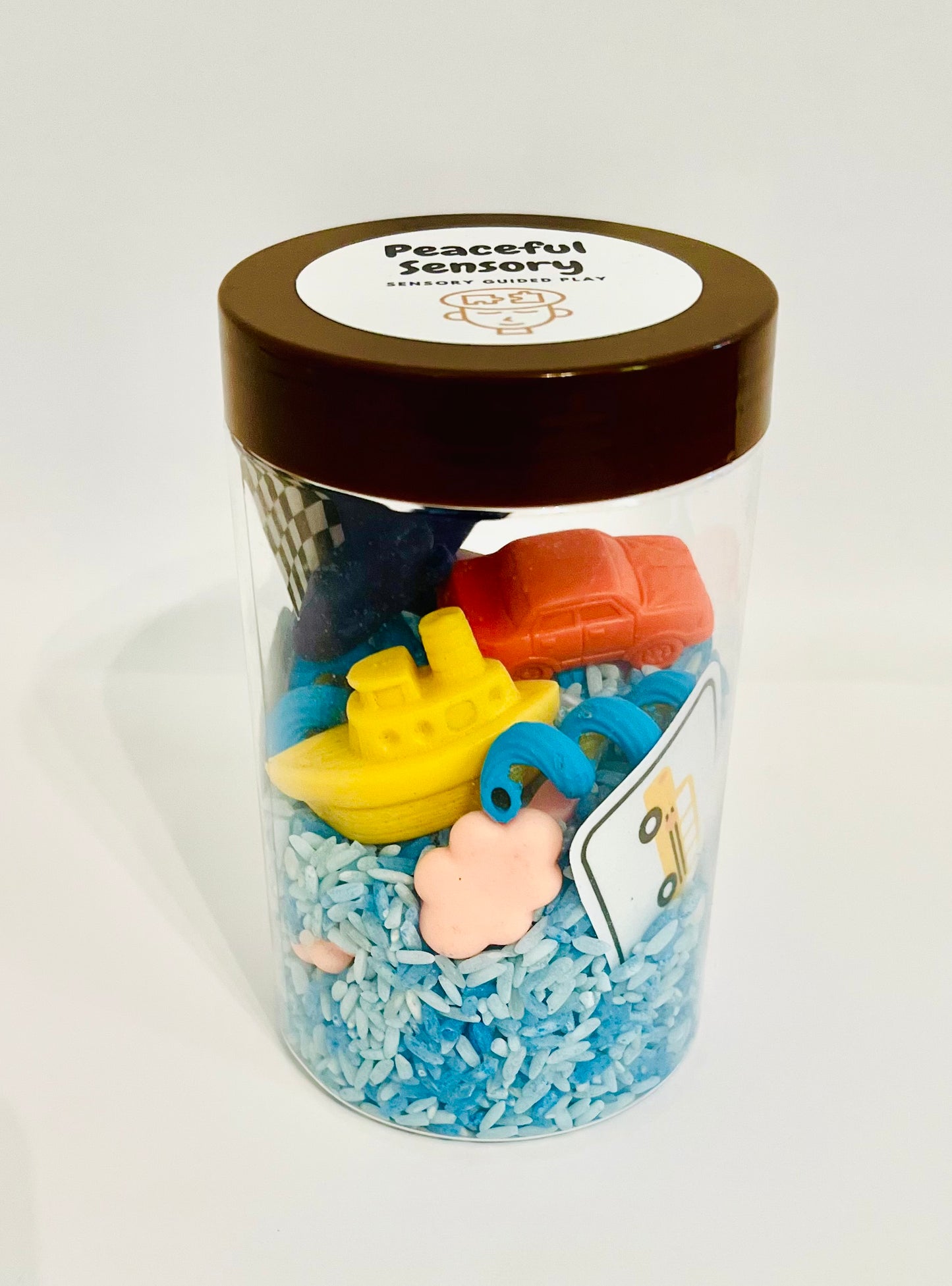 Transportation Sensory Shaker